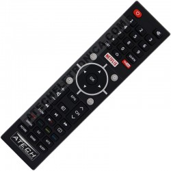 Controle Remoto TV LED Semp CT-6810 com Netflix e Youtube (Smart TV)