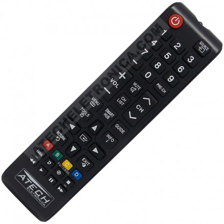 Controle Remoto TV LED Samsung BN98-06046A com Tecla Smart Hub e Futebol