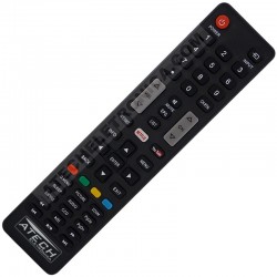 Controle Remoto TV LED Toshiba CT-8045 com Netflix e Youtube (Smart TV)