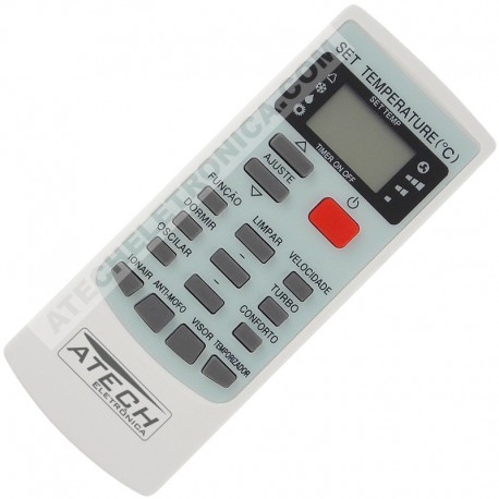 Controle Remoto Ar Condicionado Elgin YKR-H/002E