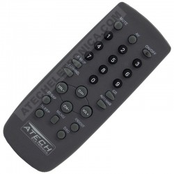 Controle Remoto TV CCE RC-201 / Cyber Vision CB2005 / Durabrand DB2105S