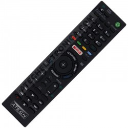 Controle Remoto TV Sony RMT-TX100D / FW-43X8370C / KD-3X8301C / KD-43X830xC / FW-49X8370 / KD-49X8301C (Smart TV)