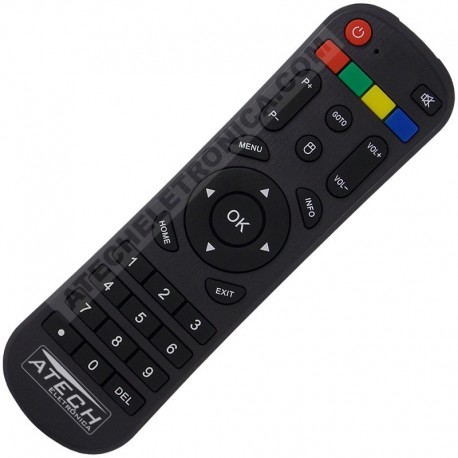 Controle Remoto Smart TV Box Tigre 2
