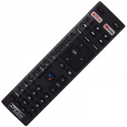 Controle Remoto TV LED JVC LT-32MB208 com Netflix e Youtube (Smart TV)