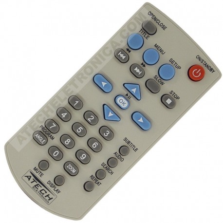 Controle Remoto DVD Gradiente RC-405 / CR203 / D203