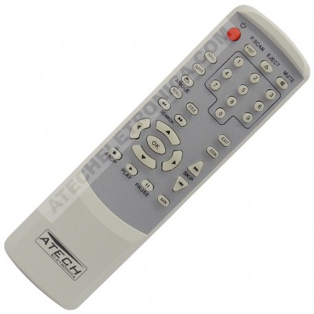 Controle Remoto DVD Semp SD6070 / SD6080VK