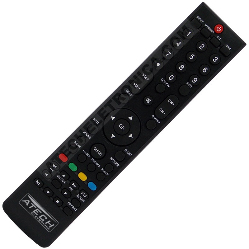 Controle Remoto TV H-Buster HBTV-32L05HD / Philco PH32E32D