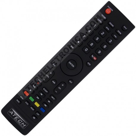 Controle Remoto TV Semp Toshiba CT-6640 / DL3277i / DL3977i / DL3975i / LE3278i (Smart TV)