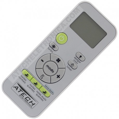 Controle Remoto Ar Condicionado Consul W10745698 / CBE07A / CBE09A / CBE12A / CBE18A / CBE22A / DG11J2-01