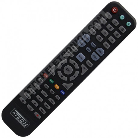 Controle Remoto Receptor Azamérica S2010 / Freesky The Rock Zion