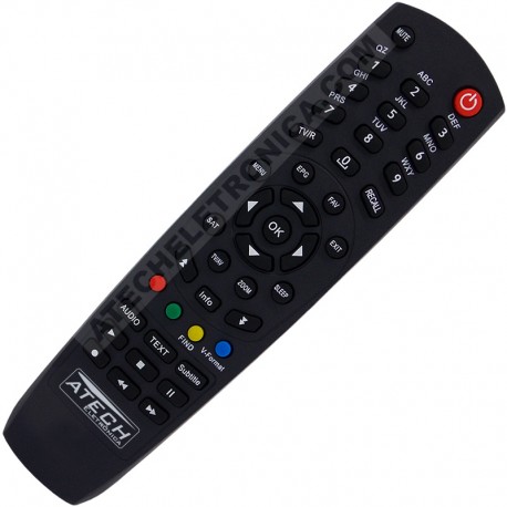 Controle Remoto Receptor Azamérica S922 Mini / Azbox Like HD / Tocombox Energy HD / Tocomsat Duo HD