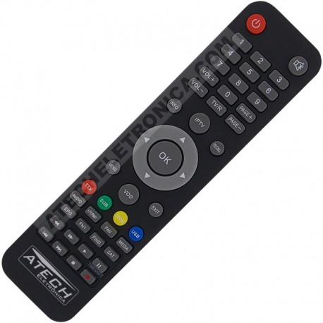 Controle Remoto Receptor Multisat M100 / M200 / M300