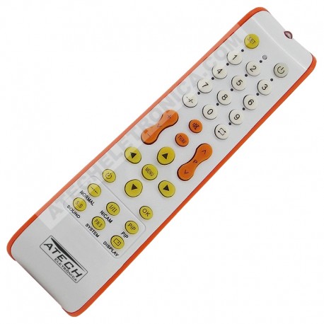 Controle Remoto Universal TV LED e LCD - Mais 100 Marcas Nacional e Importada