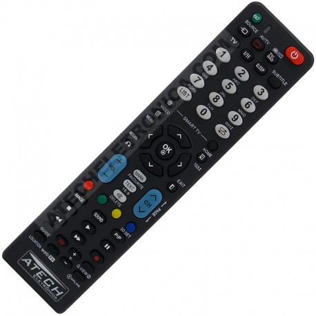 Controle Remoto Universal TV LCD / LED / Smart TV LG - Todos os Modelos
