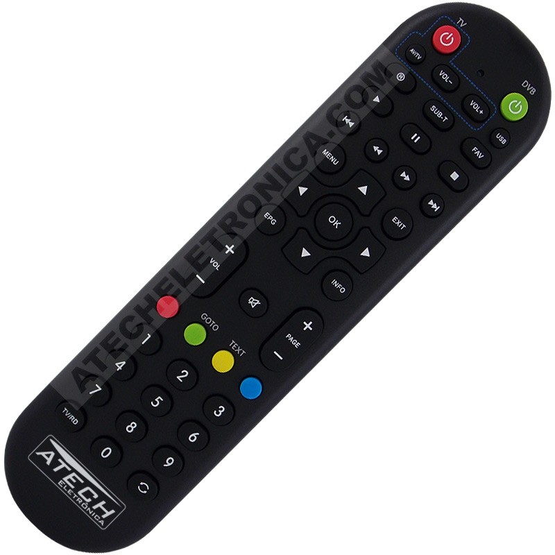 Controle Remoto Universal Conversor Digital