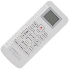 Controle Remoto Ar Condicionado Elgin KKG14A-C2 / HLFI09B2FA / HLFI12B2FA / HLFI18B2FA