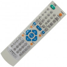 Controle Remoto DVD CCE DVD-600X / DVD-600XB / DVD-600DVX / DVD-603DVX / DVD-610 / DVD-610DVX / DVD-614DVX